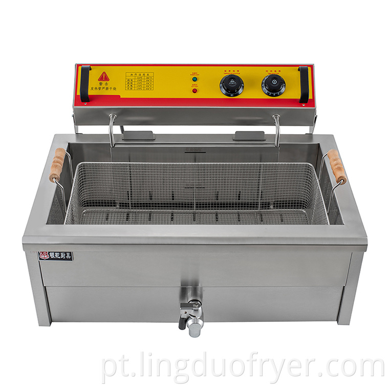 25l Electric Fryer Front